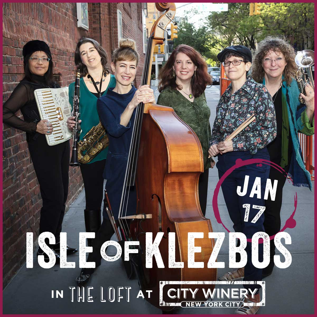 Isle of Klezbos @ The Loft at City Winery NYC