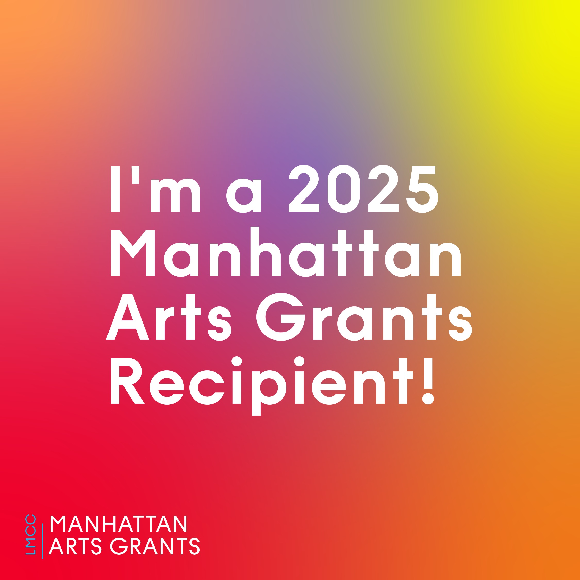 LMCC Grantee Announcement Graphic